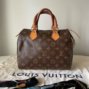 Louis Vuitton - Speedy Monogram Lock Key Dust Bag
